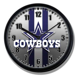NFL Dallas Cowboys Clock New